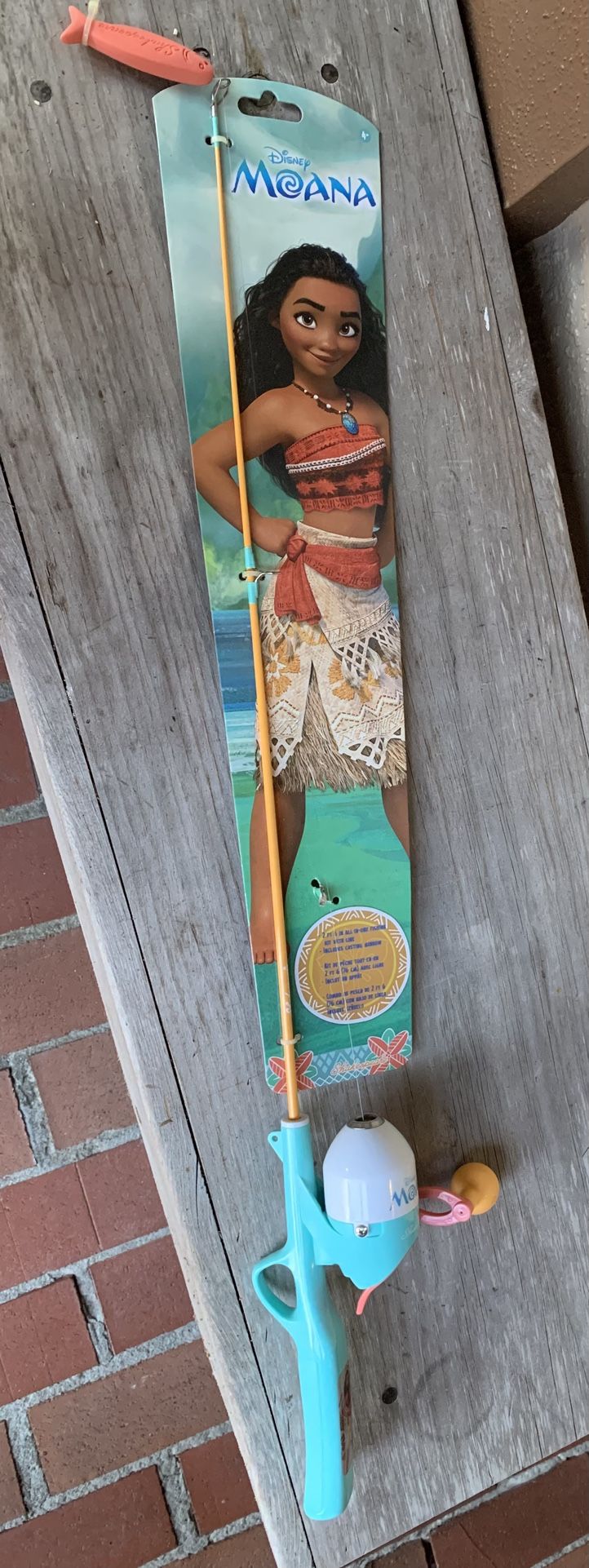 Disneys Moana Child’s Fishing Rod And Reel 