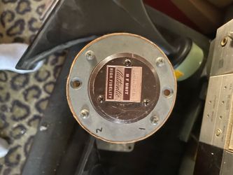 Vintage audio horns, and equipment