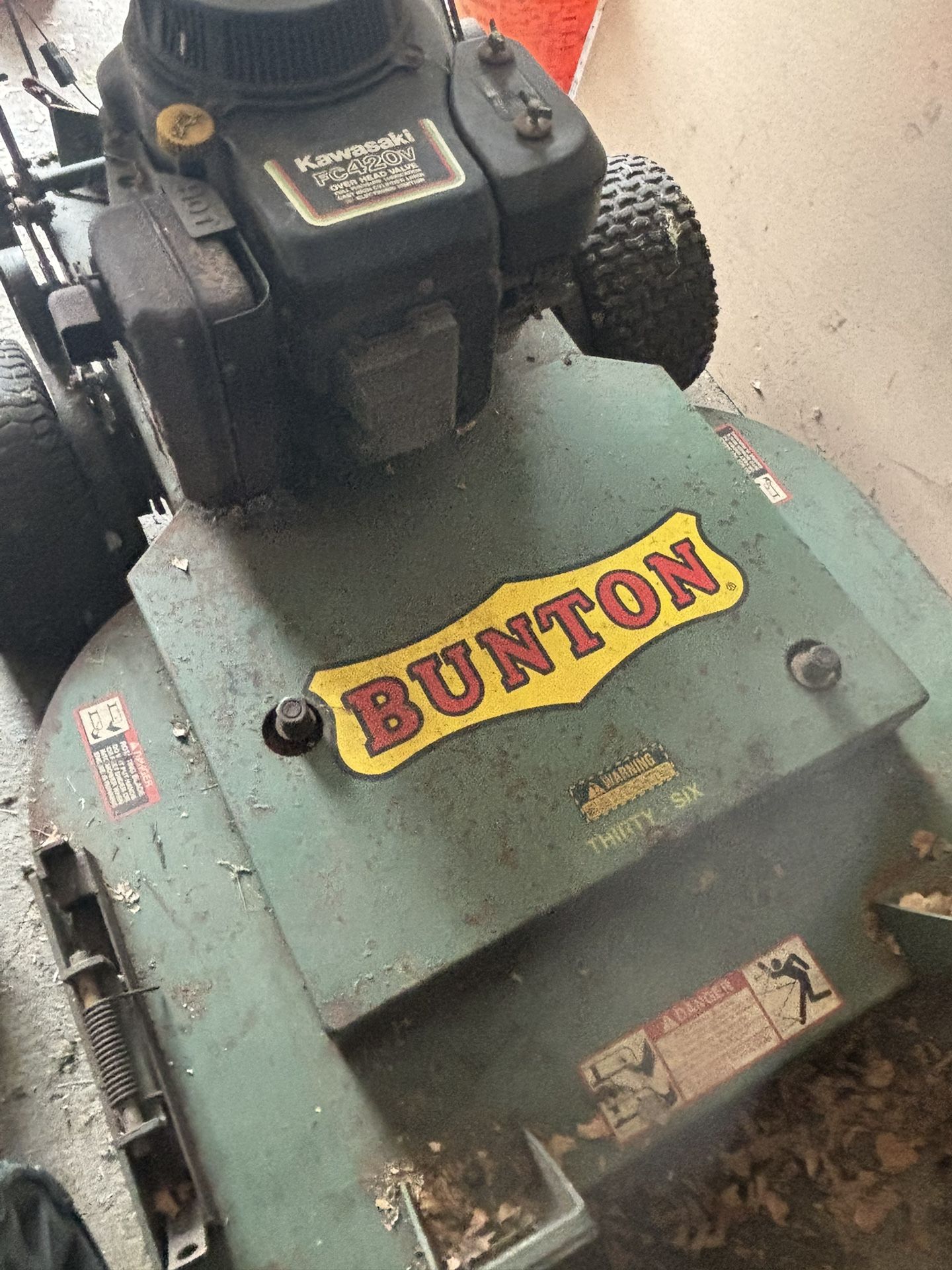 Bunton Commercial Mower