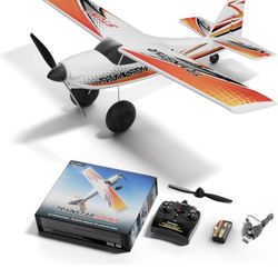 volantexrc 4 CH RC Plane TrainStar 500mm Brushless Remote Control Airplane Fighter RTF with 6-Axis Gyro,3 Modes & Aerobatics, 2.4GHz Radio Controlled 