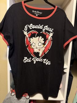 Betty Boop TORRID 2 Zombie T-shirt Womens Size 2X Short Sleeves Halloween