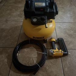 DeWalt Compressor and Brad Nailer Combo Kit