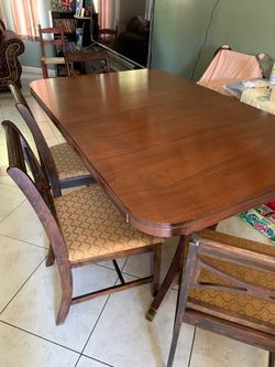 Table with chairs