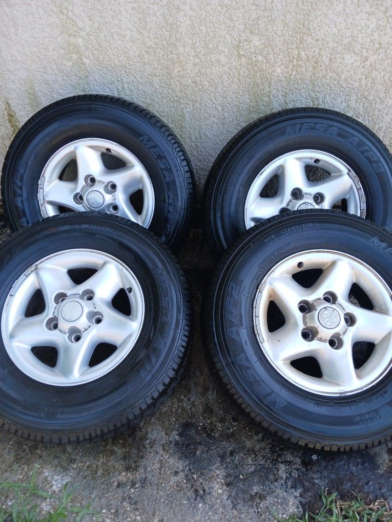 Rims And Tires 