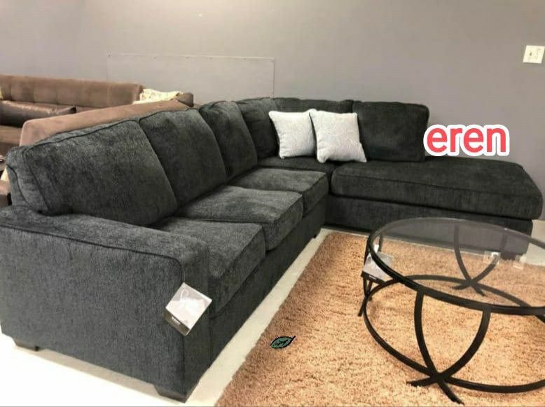 Altari Alloy/Slate RAF/LAF Sectional🌍Ottoman/Full Sleeper Available🌍