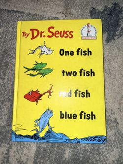 Dr. Seuss One Fish Two Fish Red Fish Blue Fish book