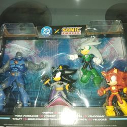 DC Marvel Comic Sonic The Hedgehog 5-in Figurines