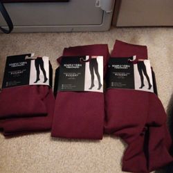 Vera Wang Fleece Tights. New.