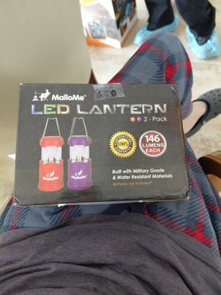 2 Boxes Led Camping Lanterns