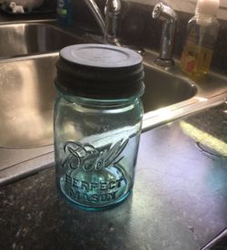 Pint size genuine Mason jar Antique