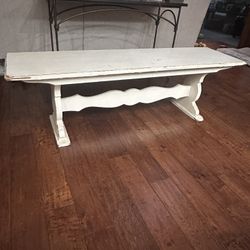 Vintage Wooden Bench 