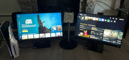 2 new gaming monitor- Asus, 105 for everything ,great deal !