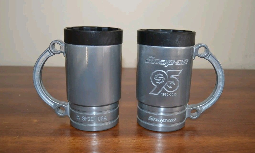 Snap on tools 95 anniversary mug set new in box