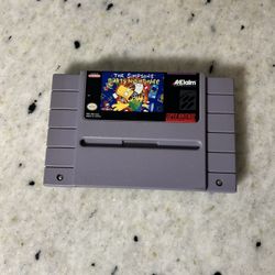 The Simpsons: Bart's Nightmare (Super Nintendo Entertainment System, 1992) SNES