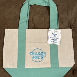 NEW Trader Joe’s Mini Tote Bags (Pastel)