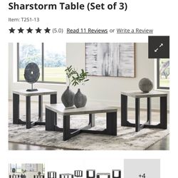 Coffee And Two End Tables