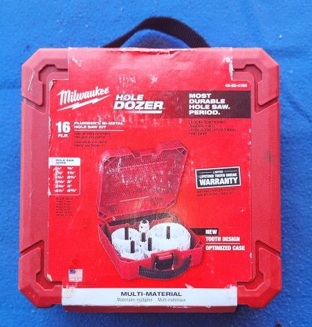 Hole Dozer Plumbers Bi-Metal Hole Saw Kit (16-Piece)