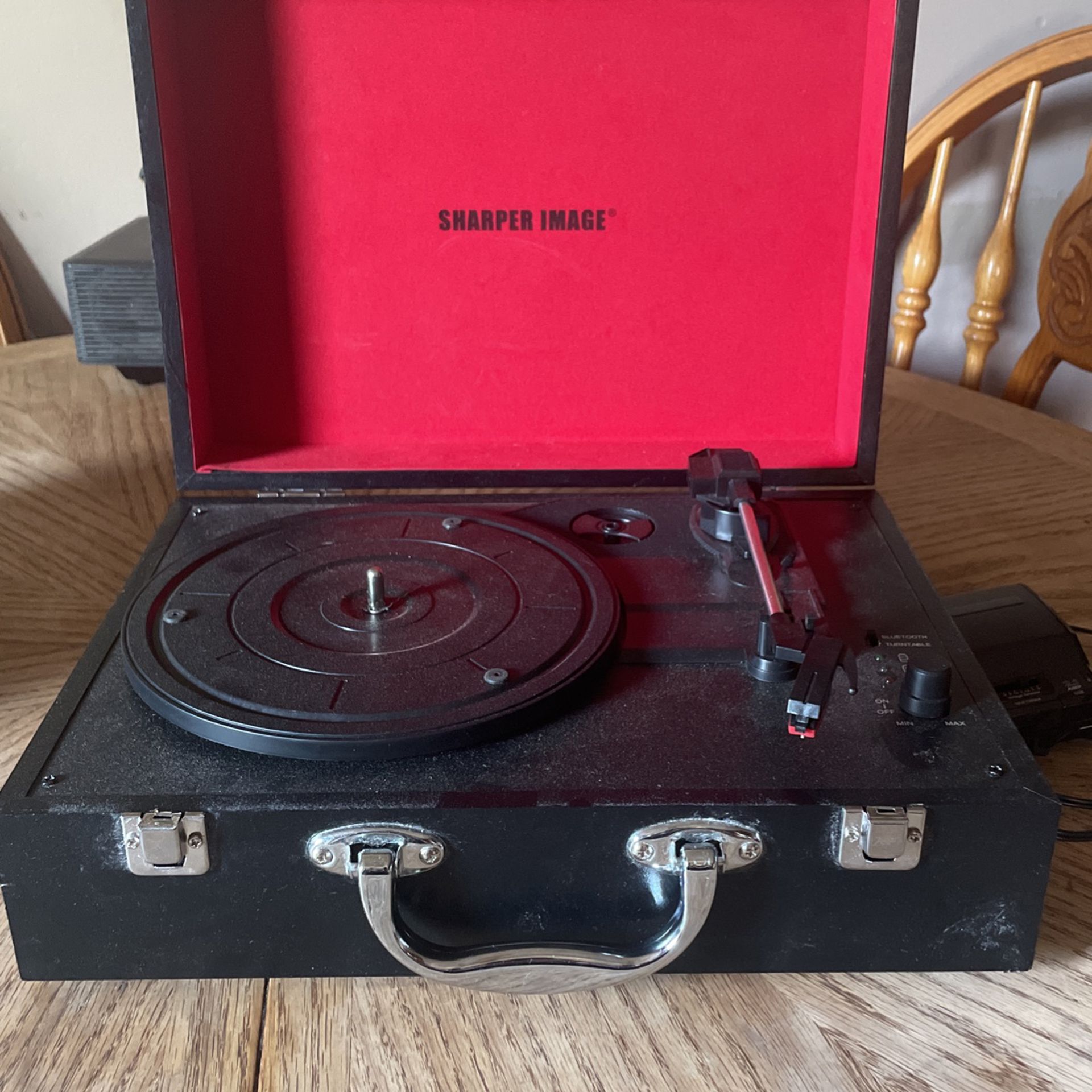 Sharper Image Bluetooth Turntable Great Shape Works Great 25.00