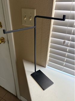 Modern Black Metal Stand