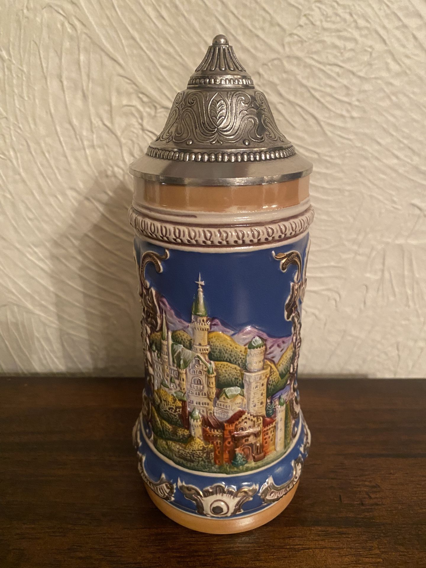 GERZ Neuschwanstein Castle Beer Stein