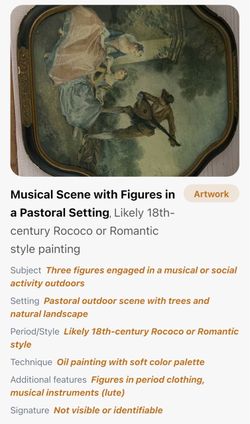 Pair of 18th century Victorian pictures