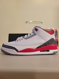 Air Jordan 3 Fire Red OG Retro (2022) ✅️ Size 10 Men's 🆕️  Brand New, DS 💯% Guaranteed Authentic 🔸️Nike AJ3 III 🔥🔥🔥