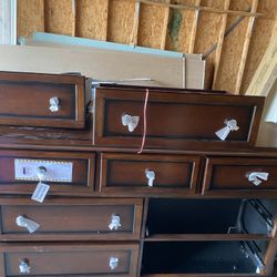 Bedroom Set headboard, footboard dresser mirror mattress boxspring for sale brand new