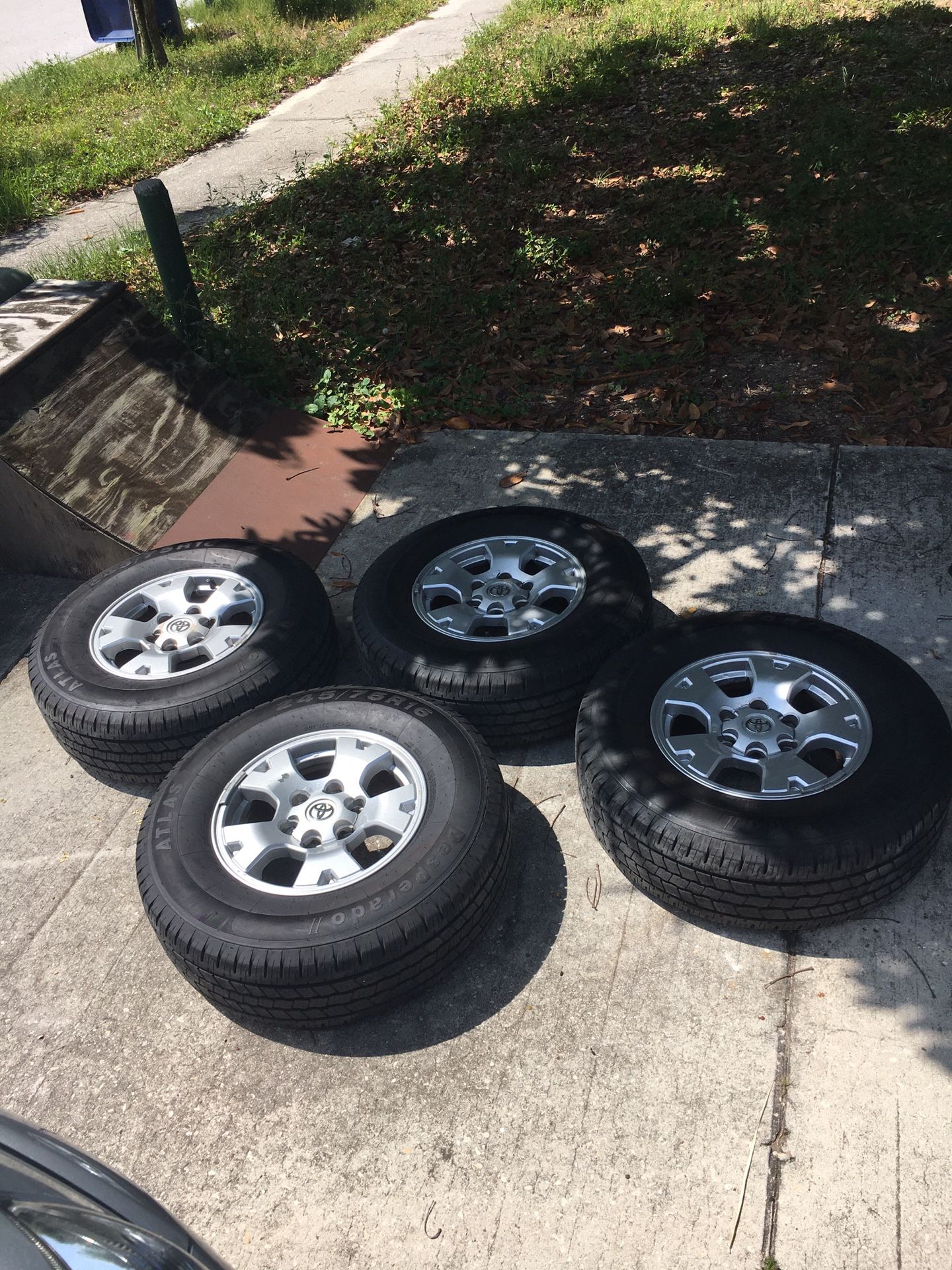 2008 Tacoma TRD wheels and tires