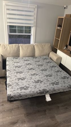 Sofa bed + coffee table