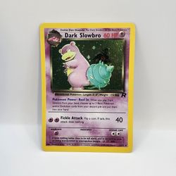 Pokemon Team Rocket Set Holo Dark Slowbro 12/82 NM