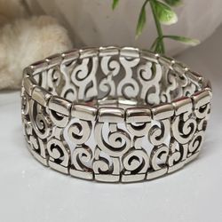 Vintage Brighton Contempo Wide Stretch Bracelet