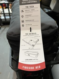 Yeti Lowlands Blanket Fireside Red 
