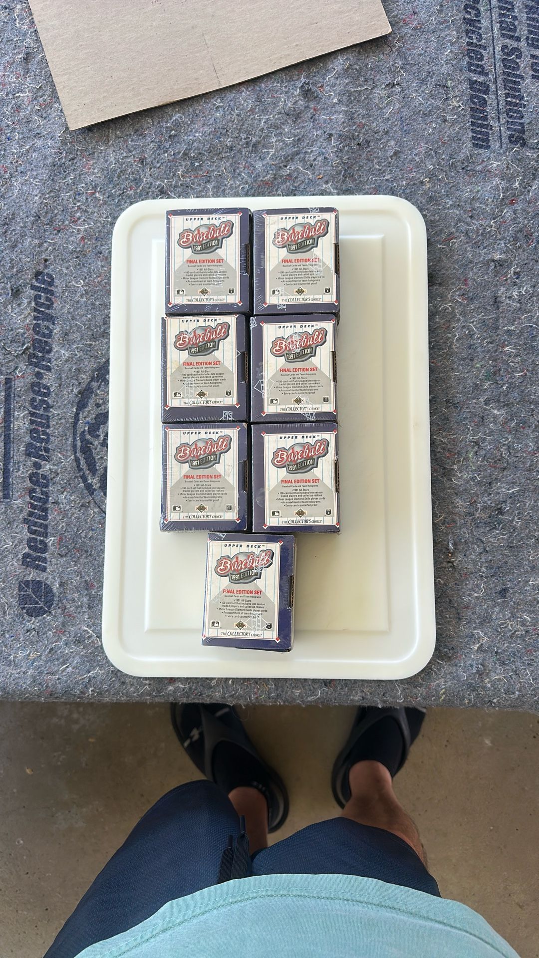 Baseball Cards 1991 Upper Deck Baseball Final Edition