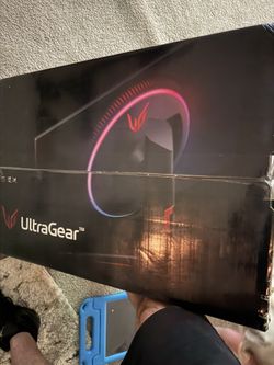 LG 4k, 165Hz, 27” Nano IPS