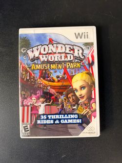 Wonder World Amusement Park (Nintendo Wii, 2008) CIB
