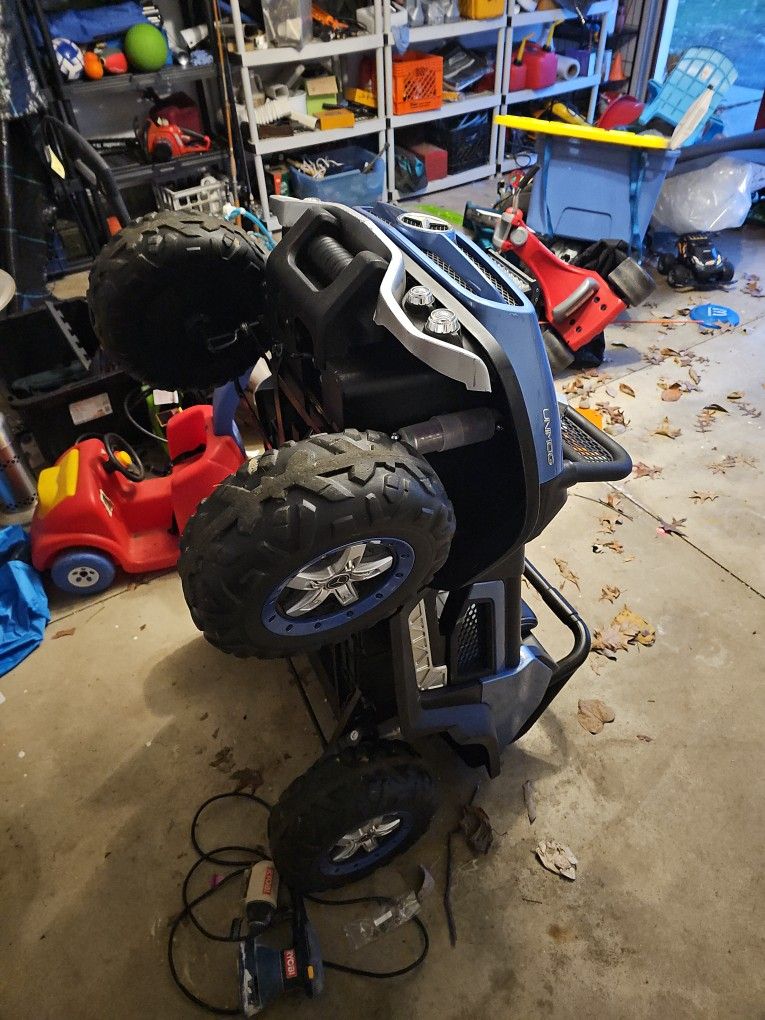 24v Mercedes Unimog Kids Fide On