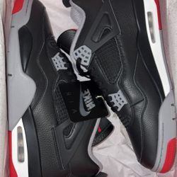 Jordan 4 Bred Reimagined Size 12 New 