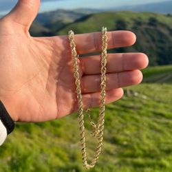 14KT Gold Rope Chain 