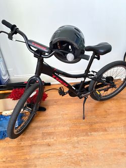 Bike w/ helmet