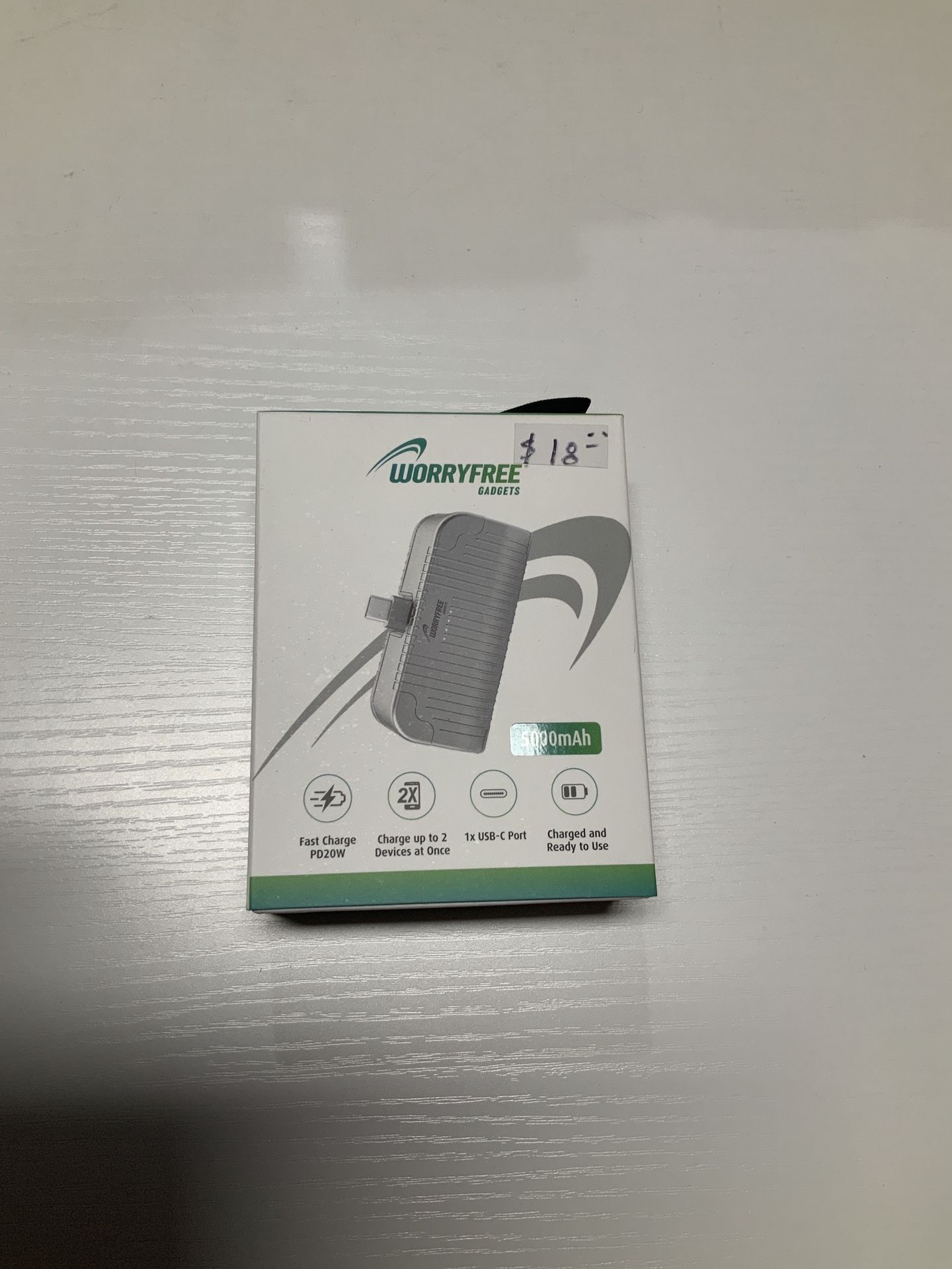 Gray Power Bank