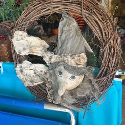 Primitive Witch Wreath 