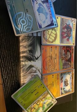 Gem 4 single pokemom cards