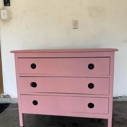 Pink Dresser 