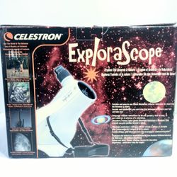 Celestron ExploraScope Portable Telescope NEW OPEN BOX