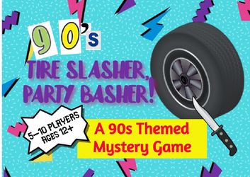 90s Theme Mystery Party Game (5-10 players)