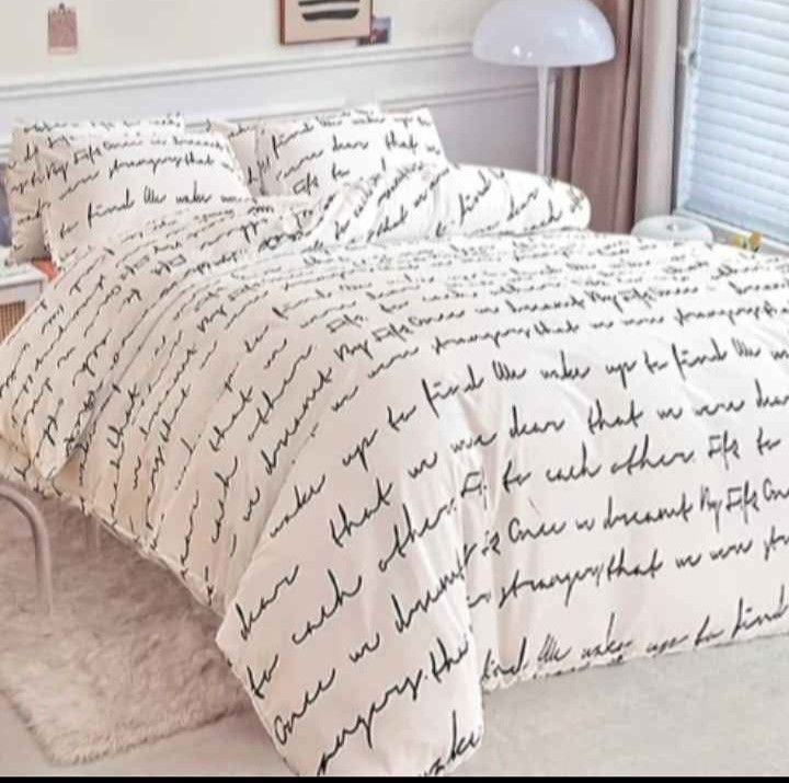 King Duvet Cover set 3pcs New