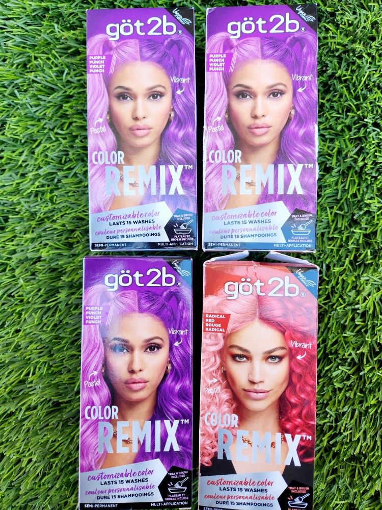 Got2B Color Remix Hair Dye Bundle 