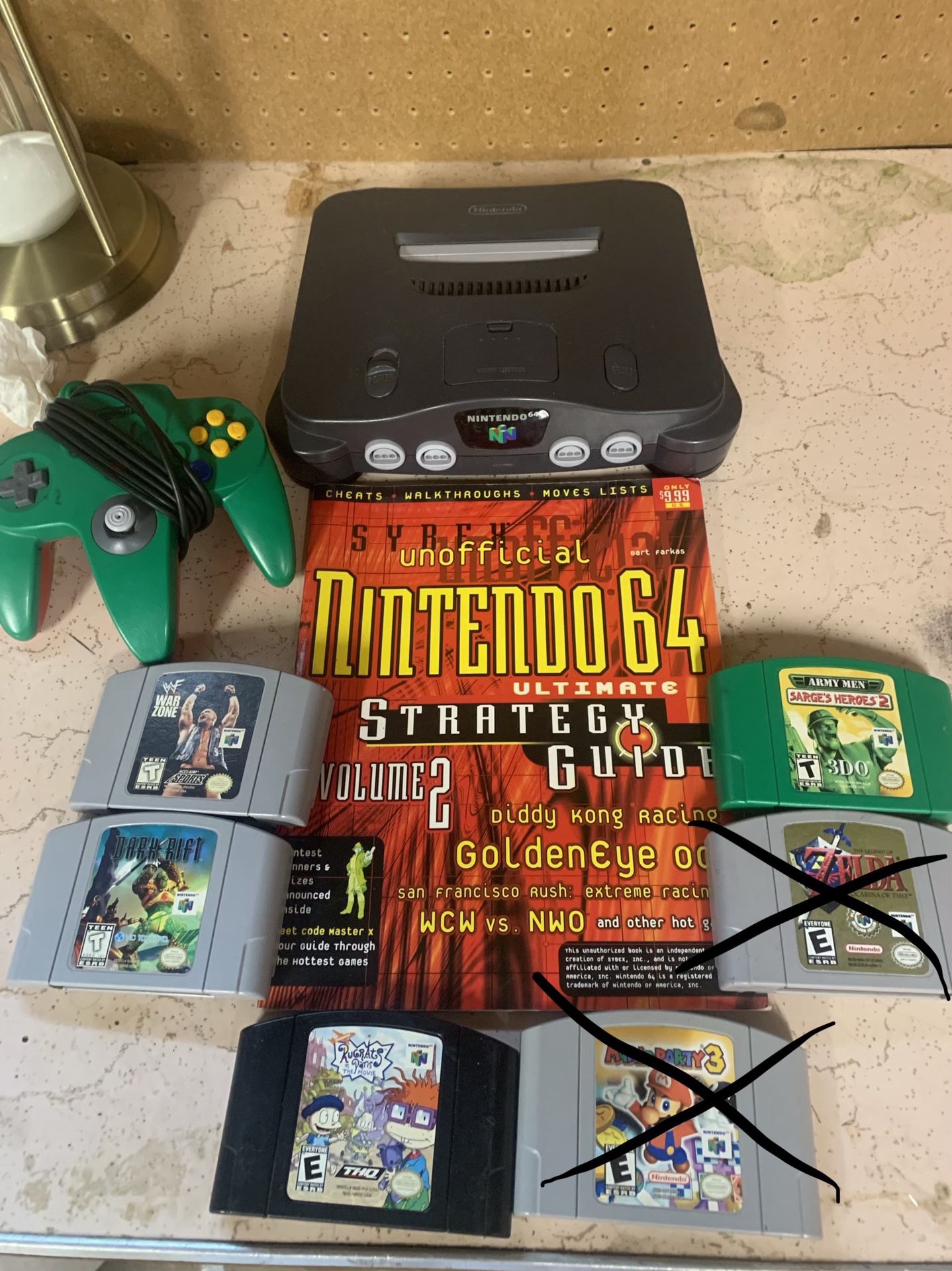 Nintendo 64 games , n64 games and strategy guide !