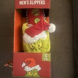 Brand New Grinch Slippers