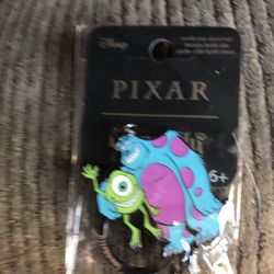 Loungefly Diney monster Inc Mike Wazowski and Sulley keychain